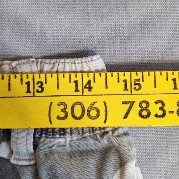 Aeropostale Aero high-rise relaxed jogger cargo pants women's M grey camouflage - Picture 10 of 15